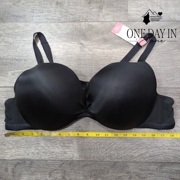 Cacique Max Boost Plunge Bra Size 48B - Picture 3 of 4